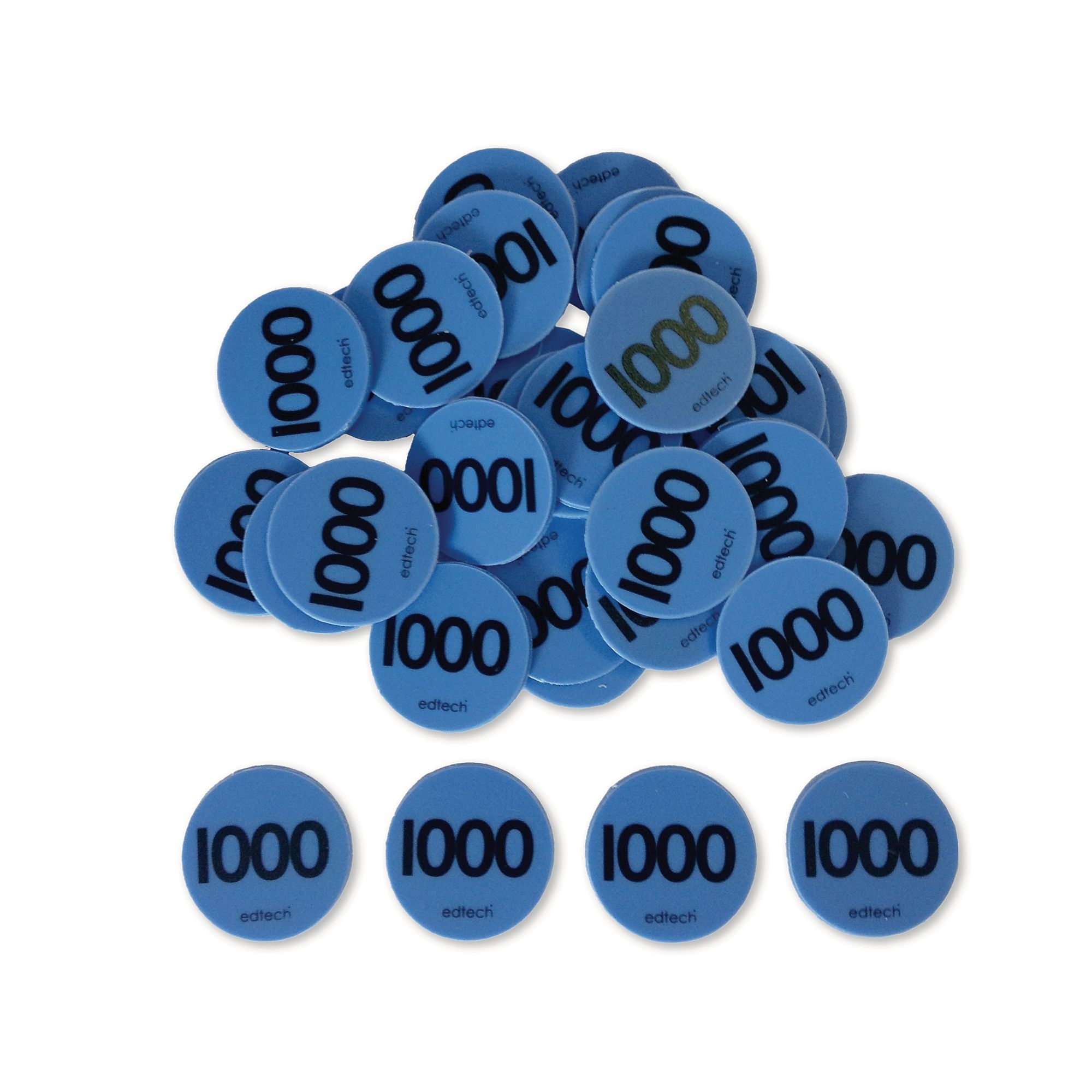 Place Value Counters - 1000's - Pack 100